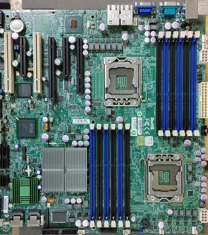 Supermicro x7dbe-oマザーボードバルク並行輸入 - マザーボード