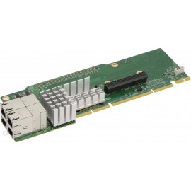 2U Ultra Riser 4-port 10Gbase-T. Intel X540 (For Integration Only)