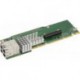 Supermicro AOC-2URN4-I4XT Riser 2U 1x PCI-E 3.0 x8 + 4xRJ-45 10Gb/s