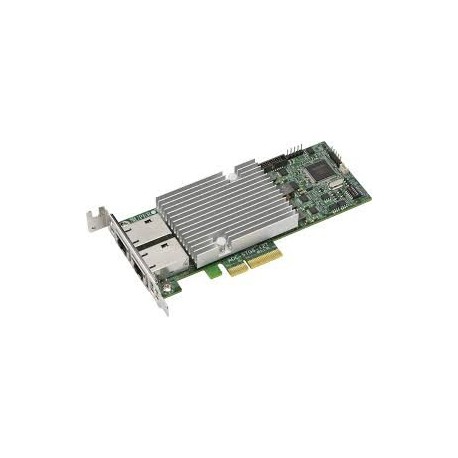 Standard Low-profile dual-port 10Gbase-T with NC-SI, Intel X550