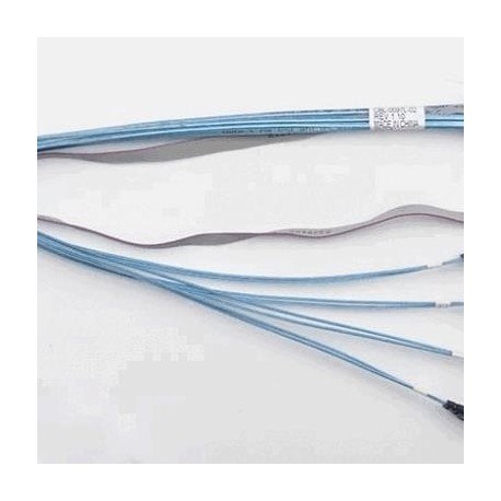 Kabel wewnętrzny IPass na 4x SATA Supermicro CBL-0097L-02