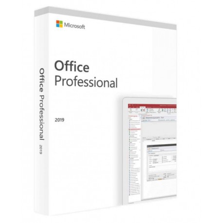 Microsoft Office Pro 2019 (1 stan. Wieczysta Wersja cyfrowa Eurozone)