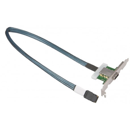 Kabel MiniSAS wewnętrzny na 1 port zewnętrzny o pełnej wysokości 61cm Supermicro CBL-0167L