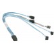 Kabel wewnętrzny MiniSAS na 4x SATA Supermicro CBL-0278L