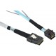 Kabel MiniSAS na MiniSAS HD 80cm Supermicro CBL-SAST-0507-01