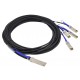 Kabel 40G QSFP+ to 4 x 10G SFP+ pasywny 5M Supermicro CBL-NTWK-0721