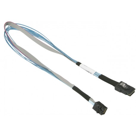 Kabel MiniSAS na MiniSAS HD 50cm Supermicro CBL-SAST-0508-02