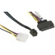 Kabel MiniSAS HD SFF-8643 na U2. PCIE SFF-8639 55cm Supermicro CBL-SAST-0957