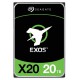Dysk HDD Seagate Exos X20 20TB 3.5 cala 7.2K RPM SATA 6Gb/s