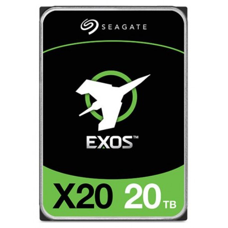 Dysk HDD Seagate Exos X20 20TB 3.5 cala 7.2K RPM SATA 6Gb/s