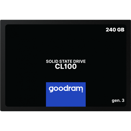 Dysk SSD GoodRam CL100 Gen3 240GB 2.5" SATA3