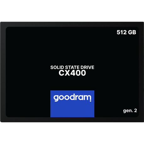 Dysk SSD GoodRam CX400 Gen2 512GB 2.5" SATA3