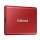 Dysk zewnętrzny SSD Samsung T7 1TB USB 3.2 Gen2 Czerwony