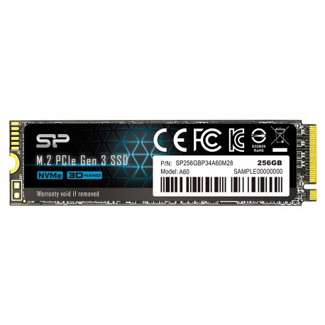 Dysk SSD Silicon Power P34A60 256GB M.2 NVMe PCIe