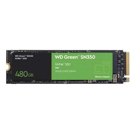 Dysk SSD WD Green SN350 480GB M.2 NVMe PCIe