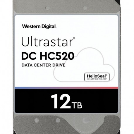 Dysk HDD WD Ultrastar DC HC520 (He12) 12TB 3.5" SAS 3 (HUH721212AL5204)