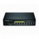 D-Link Switch 8 Port GBit Layer2 (4xPoE) DGS-1008P