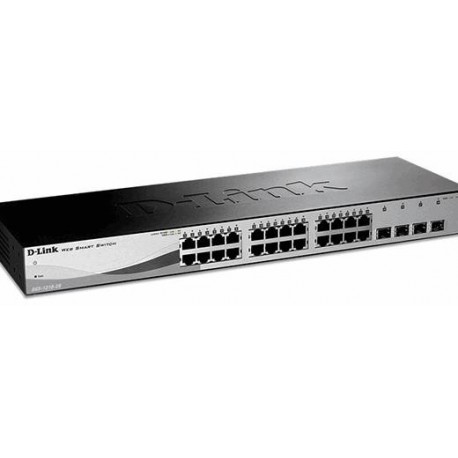 D-Link Switch DGS-1210-28P 24xGBit/4xSFP 19 cal Mana.