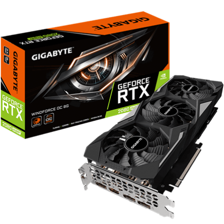 Gigabyte GeForce® RTX 2080 SUPER™ WINDFORCE OC 8G