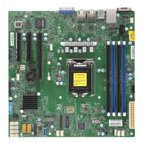X11SCL-F SKT LGA1151,4x DDR4-2666MHz ECC UDIMM,C242 PCH,3x PCI-E