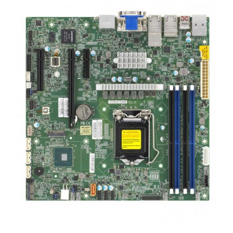 [NR]X12SCZ-TLN4F,Micro ATX,Comet Lake PCH W480,LGA1200,1 PCI