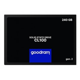 Dysk GoodRam CL100 SSDPR-CL100-240-G2 (240 GB 2.5 SATA III)