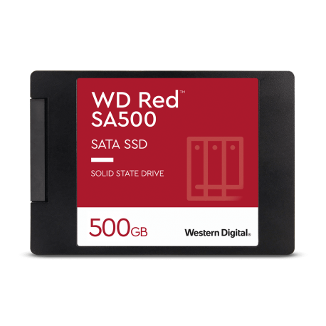 Dysk SSD WD Red/NAS SA500 24x7 /SATA3 (Di) 2.5" 500GB