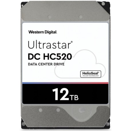 HDD WD Ultrastar DC HC520 (He12) HUH721212ALE604 WD121KRYZ (12 TB 3.5 SATA III)
