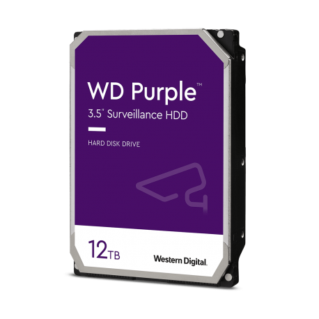 Dysk HDD WD Purple 12TB 3.5" SATA III 256 MB 7200 obr./min. (WD121PURZ)