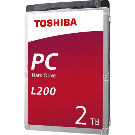 HD2.5&quot SATA3 2TB Toshiba L200/5.4k/9.5mm