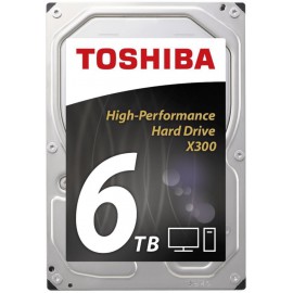 Dysk HDD Toshiba X300 6TB 3.5" SATA III 128 MB 7200 obr./min. (HDWE160UZSVA)